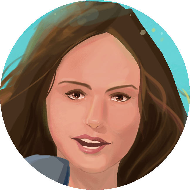 Ausschnitt einer Illustration von Gaby